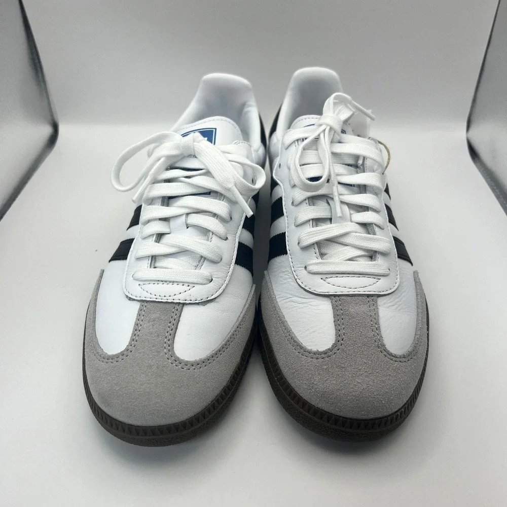 Adidas Samba OG Cloud White Core Black Gum B75806 Mens 8 Womens 9 - Picture 3 of 10